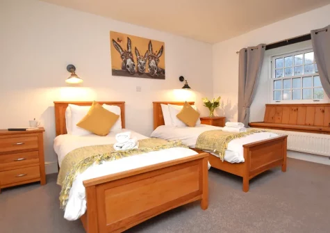 Bedroom #4 at Trelow Barton, Tredinnick