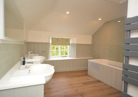 Bathroom #1 at Trelow Farmhouse, Tredinnick