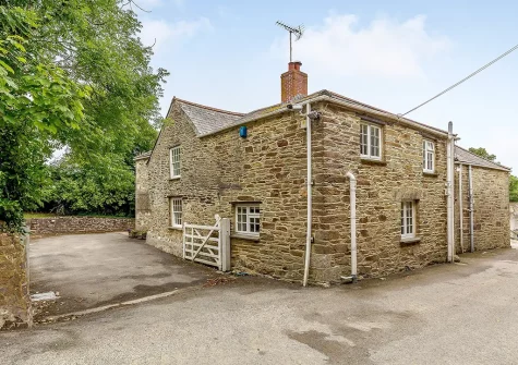 Outside Trelow Farmhouse, Tredinnick