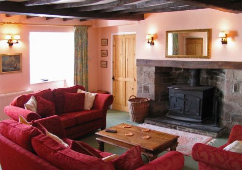 The living area at Tremaer, Maer