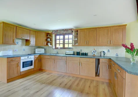 The kitchen at Trembleath Parlour, St Mawgan