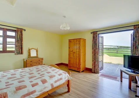 Bedroom #1 at Trembleath Parlour, St Mawgan