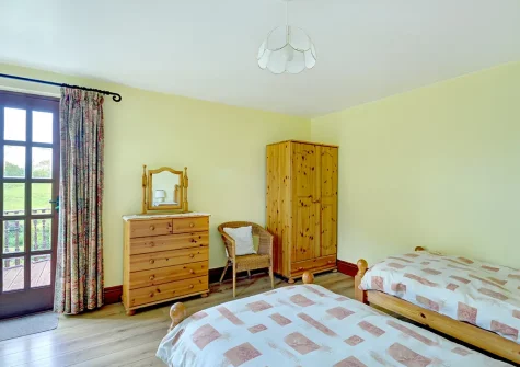Bedroom #2 at Trembleath Parlour, St Mawgan