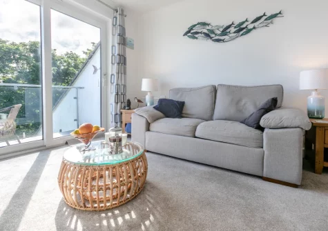 The living area at Trenance at 2 Godrevy Court, Carbis Bay