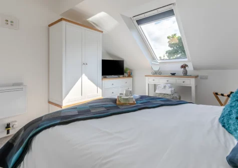 The bedroom at Trenance at 2 Godrevy Court, Carbis Bay