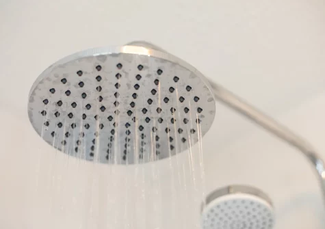 The shower room at Trenance at 2 Godrevy Court, Carbis Bay