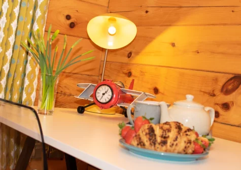 The cozy snug at Trenant, Little Petherick