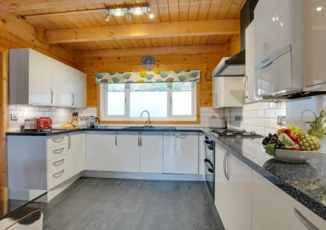 The kitchen at Trenant, Little Petherick