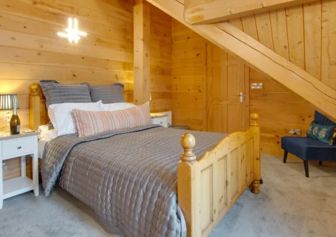 Bedroom #1 at Trenant, Little Petherick