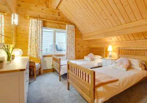 Bedroom #3 at Trenant, Little Petherick