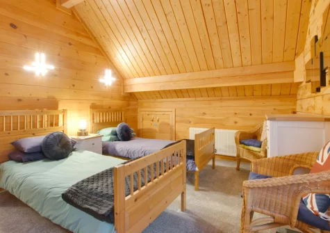 Bedroom #4 at Trenant, Little Petherick