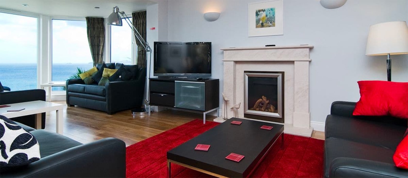 Trencrom Villa is a fabulous, stylish sic bedroom house with stunning ocean views and luxury features, overlooking beautiful Carbis Bay on the stunning Cornish coast. The house is spread over three floors with an array of lavish features.