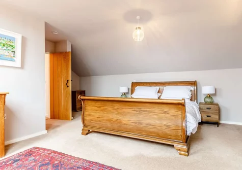 Bedroom #1 at Trenethick Barns, Mount Hawke