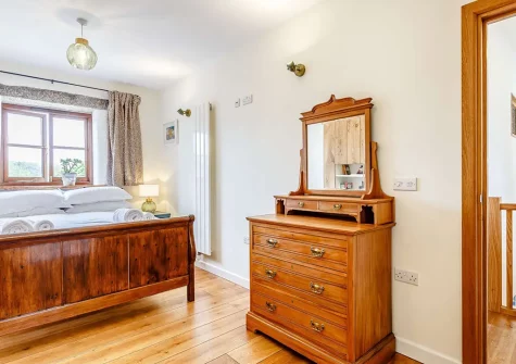 Bedroom #1 at Trenethick Barns, Mount Hawke