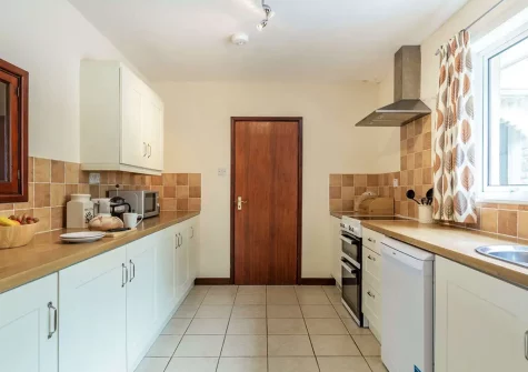 The kitchen at Trengilly Vean, Constantine