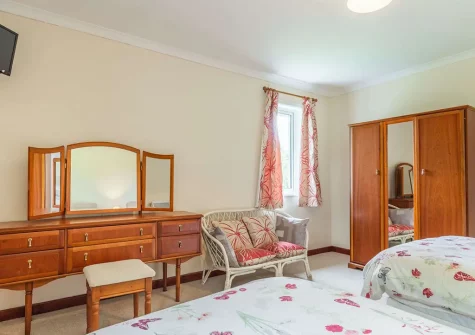 Bedroom #2 at Trengilly Vean, Constantine