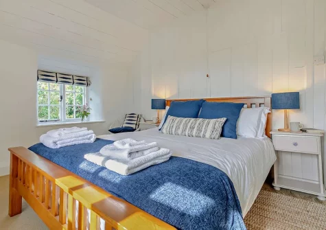 Bedroom #1 at Trescore, Treworthal