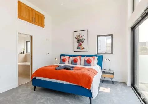 Bedroom #1 at Treth House, Widemouth Bay