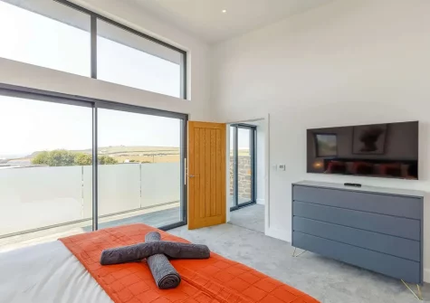 Bedroom #1 at Treth House, Widemouth Bay