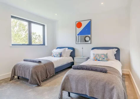 Bedroom #3 at Treth House, Widemouth Bay