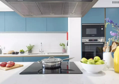 The kitchen at Treth Nook, Harlyn