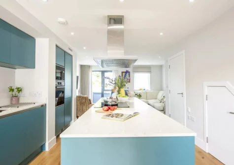 The kitchen at Treth Nook, Harlyn