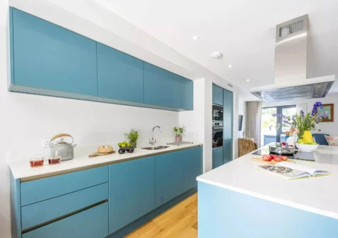 The kitchen at Treth Nook, Harlyn