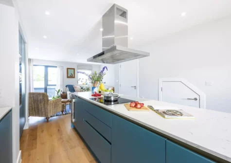 The kitchen at Treth Nook, Harlyn