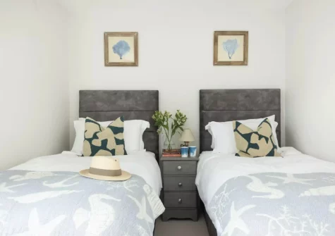 Bedroom #1 at Treth Nook, Harlyn