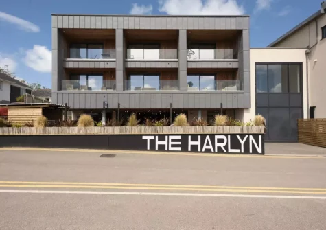 The Harlyn is home to a popular taproom, open-fire kitchen & coffee shop