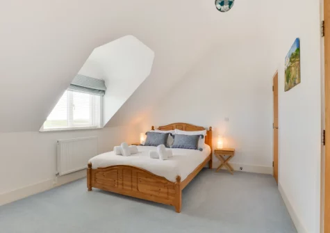 Bedroom #2 at Trevalga, Porthcothan Bay