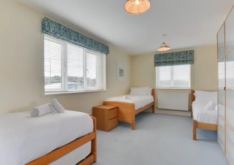 Bedroom #4 at Trevalga, Porthcothan Bay