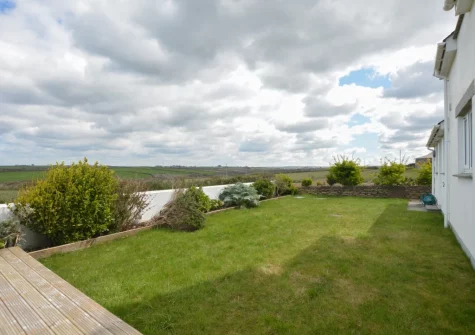 The garden at Trevalga, Porthcothan Bay