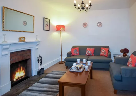 The second living room at Trevallack House, St Keverne
