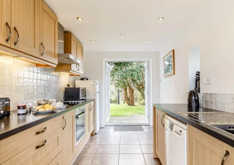The kitchen at Trevallack House, St Keverne