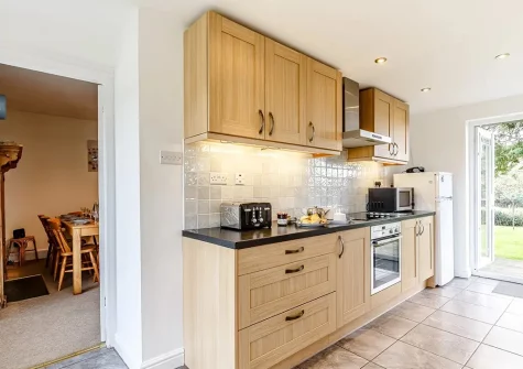 The kitchen at Trevallack House, St Keverne