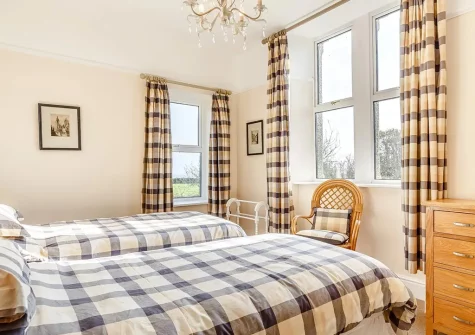 Bedroom #4 at Trevallack House, St Keverne