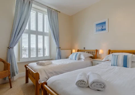 Bedroom #4 at Trevarna, Cawsand