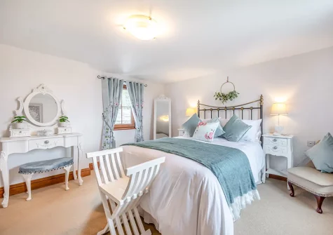 Bedroom #1 at Trevean, St Breward