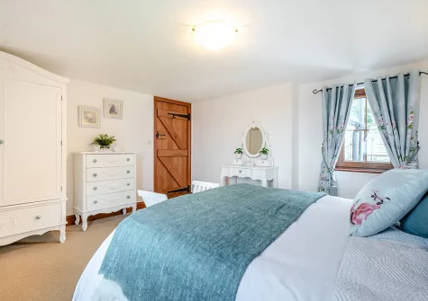 Bedroom #1 at Trevean, St Breward