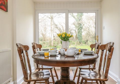 The dining area at Trevellard Belle, Notter