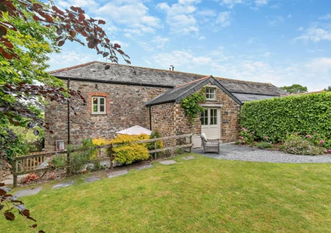 The garden at Treverran Stables, Fowey