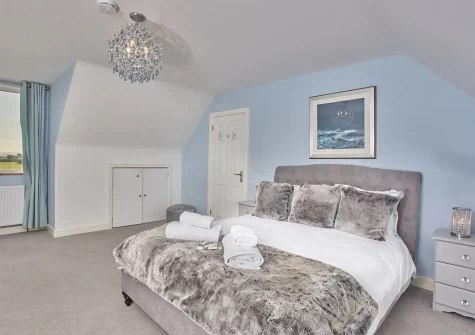 Bedroom #1 at Treveth Lowen, St Minver