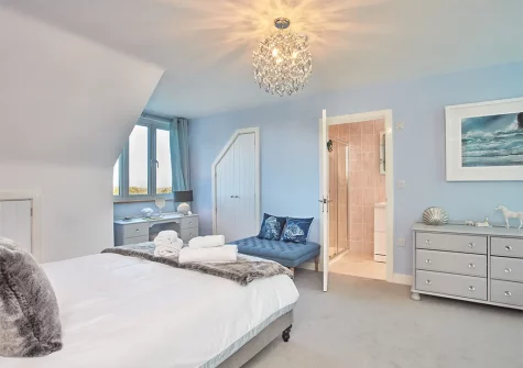 Bedroom #1 at Treveth Lowen, St Minver