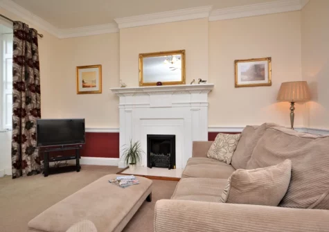 The living room at Trevissick, Trenarren