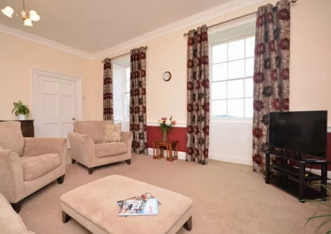 The living room at Trevissick, Trenarren