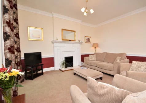 The living room at Trevissick, Trenarren