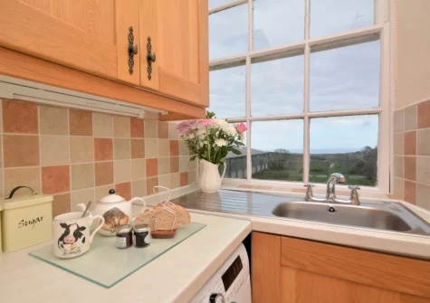 The kitchen at Trevissick, Trenarren