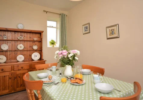 The dining room at Trevissick, Trenarren