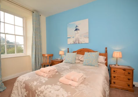 Bedroom #1 at Trevissick, Trenarren